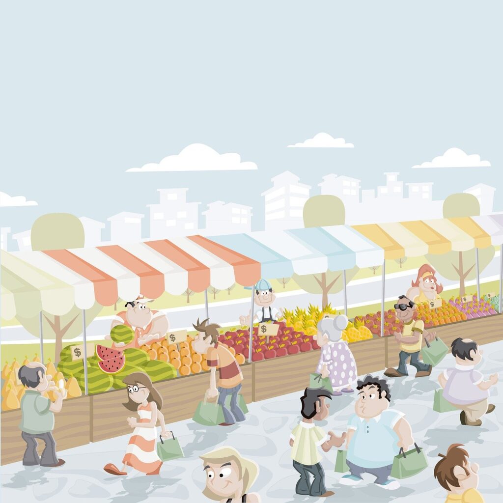 découvrez notre marché dynamique où une variété de produits frais, locaux et artisanaux s'offre à vous. explorez des saveurs uniques et soutenez les producteurs de votre région dans une ambiance conviviale et chaleureuse.