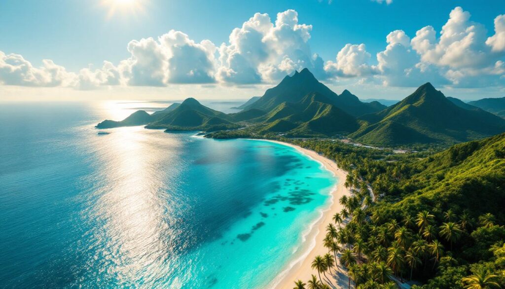venez survoler la guadeloupe et vivez une expérience panoramique incroyable ! admirez ses paysages enchanteurs, ses plages de sable blanc et sa nature luxuriante d'une perspective unique. un moment inoubliable vous attend !
