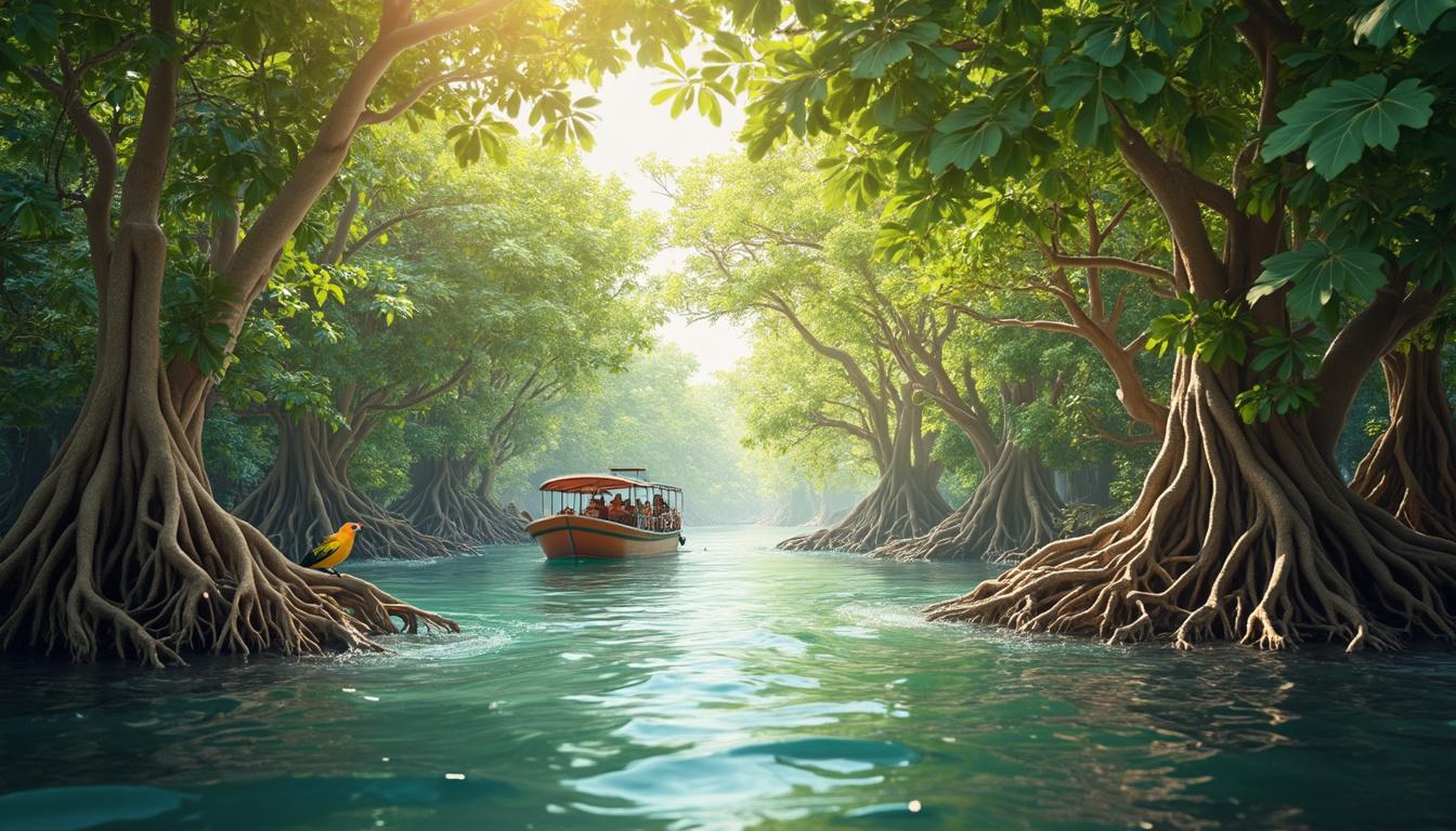 découvrez comment la mangrove sert d'exemple inspirant pour le tourisme durable, en alliant protection de l'environnement et développement économique, tout en offrant des expériences uniques aux voyageurs.
